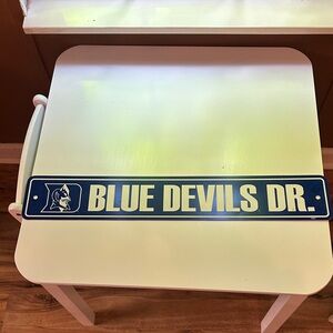 Duke official Blue Devils Dr. Street Sign